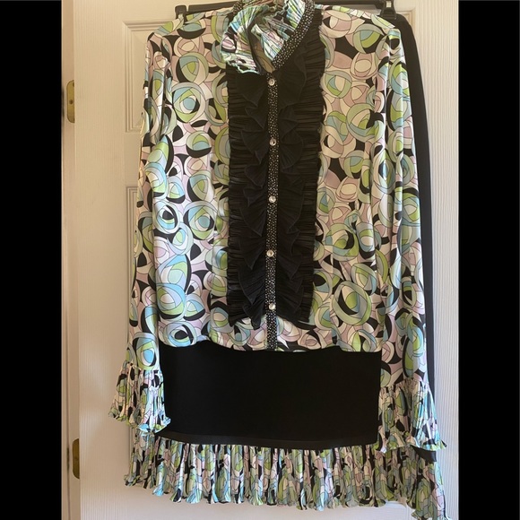 Louise Ricci 3pc Black - Picture 2 of 16